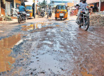 Curappattu puttakaram stones and road maintenance would not start getting 2 months