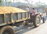 RK Battle of sand seized stolen tractor
