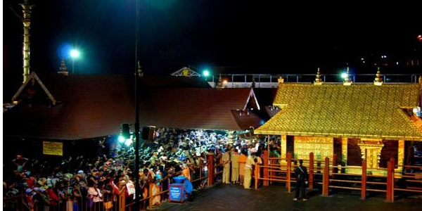 Between Kochi and Nilakkal the helicopter service begins