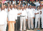 About the demonstration denouncing violence Dharmapuri