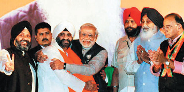 Manmohan Singh joined the Congress party in the state of Punjab brother shocked