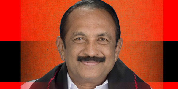 rajabaksae visit: vaiko Notification