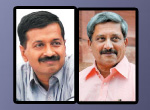 Goa Chief Minister parikkar severe impact on the kejri