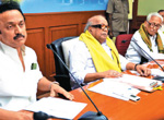 Karunanidhi led by District Secretaries Meeting