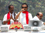 Why is she talking about Narendra Modi? : MK Stalin's question